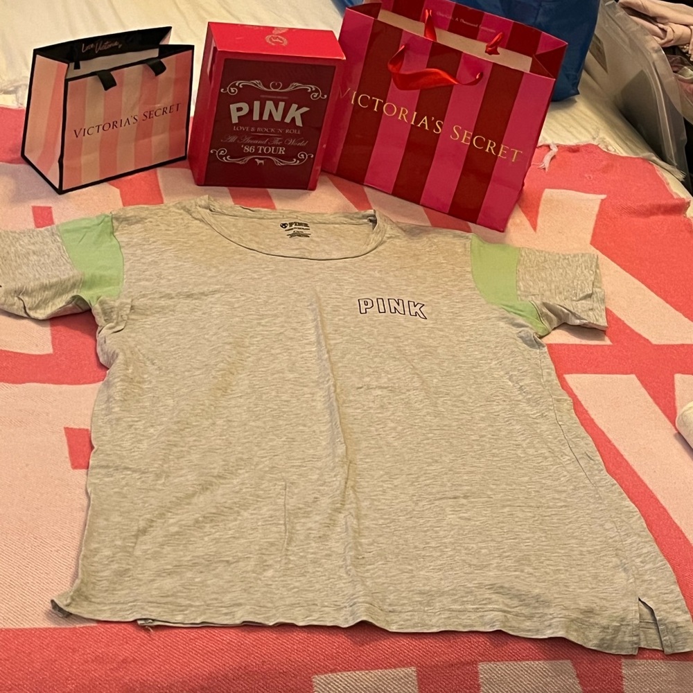 EUC VS Pink Tee